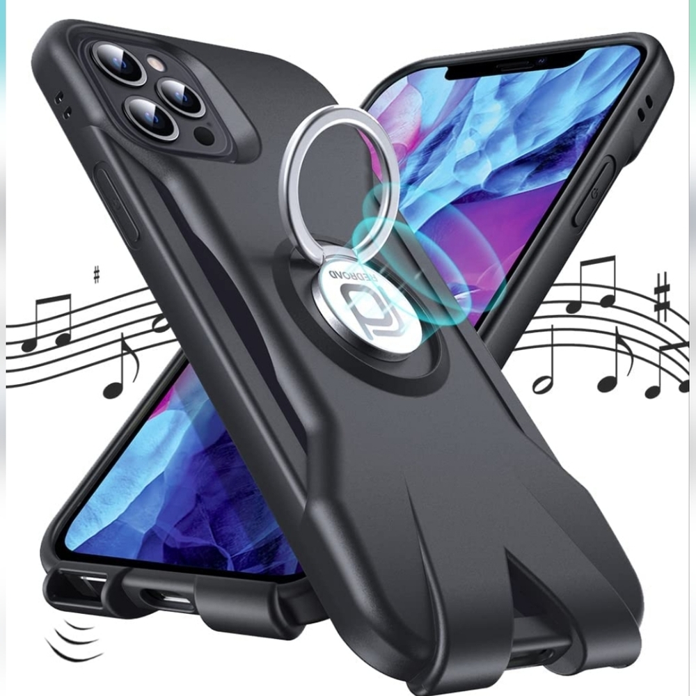 Redroad Shockproof for iPhone 13 Pro Case - 3D Protection Stereo Amplification..